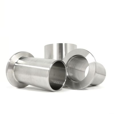 SS304 Vacuum Nipple Fittings KF Stub End Lapped Flange